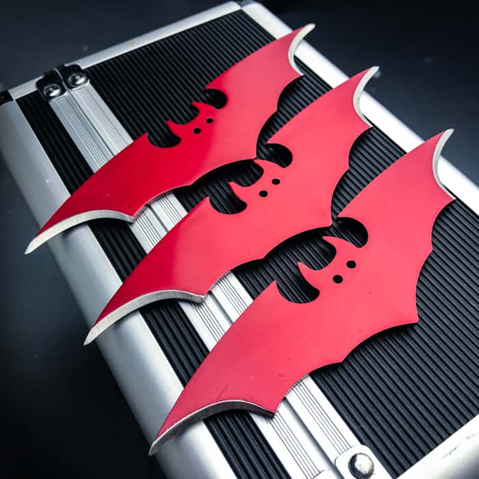 Batman Throwing Knife Set Dark Knight Throwing Knives