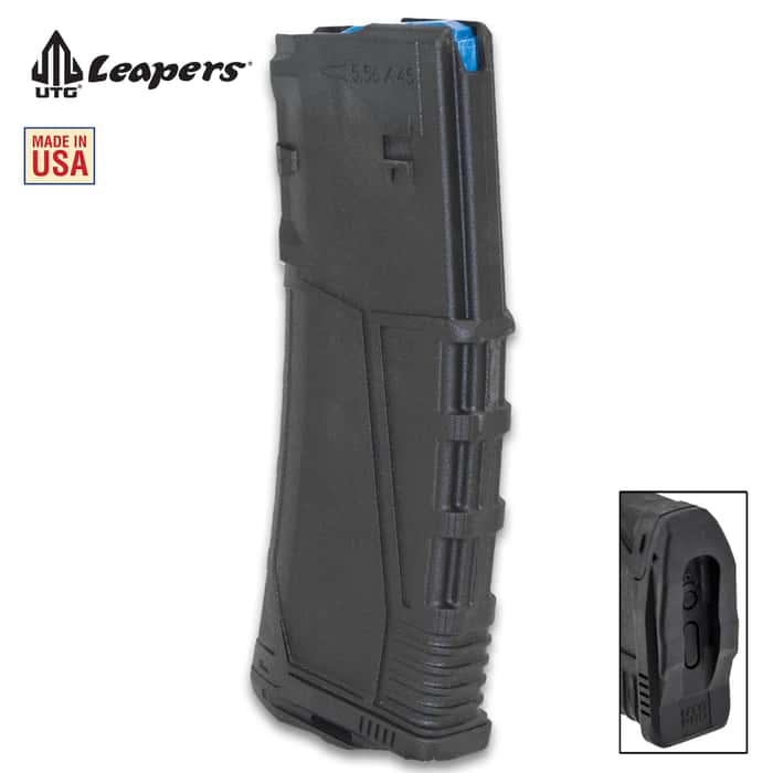 The high-quality, UTG Pro AR-15 30-Round .223/5.56 Black Magazine is what you should be using with your rifle