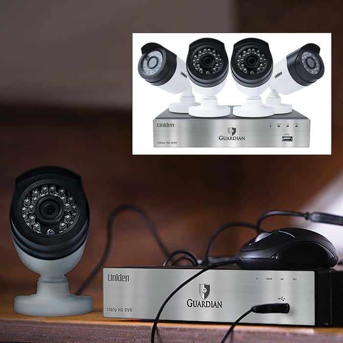 Uniden Guardian G6440D1 Wired HD Video Surveillance