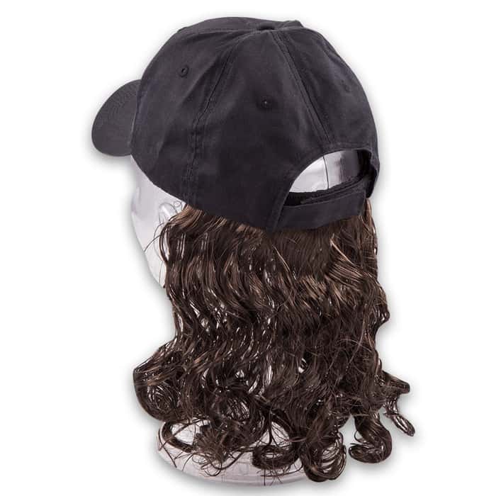 Rock Star Fake Hair Cap Hat