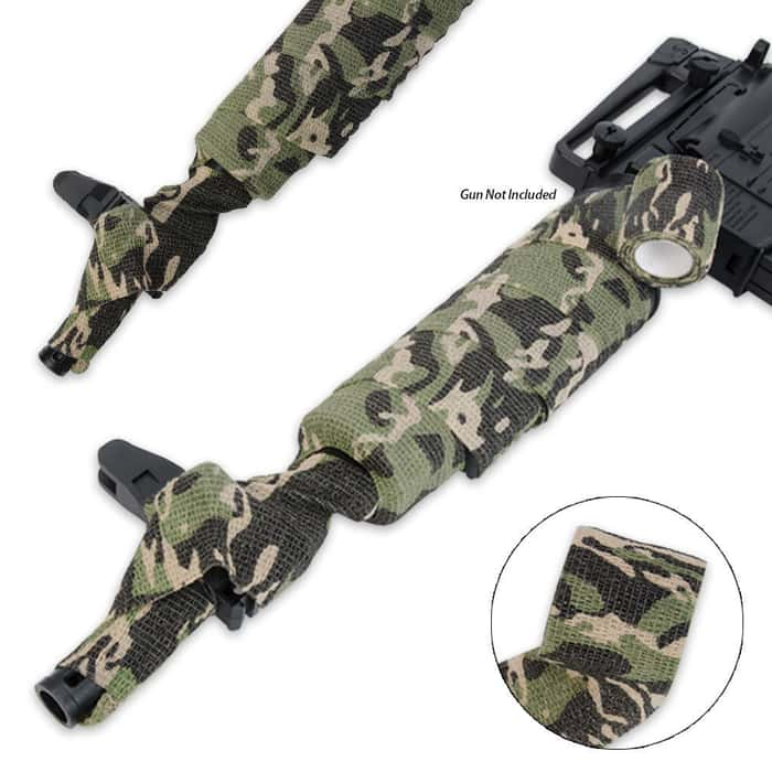 Black Legion Covert Gun Wrap Woodland