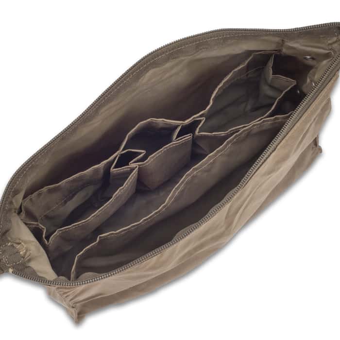 German Military Issue Toiletries Bag Used Nylon