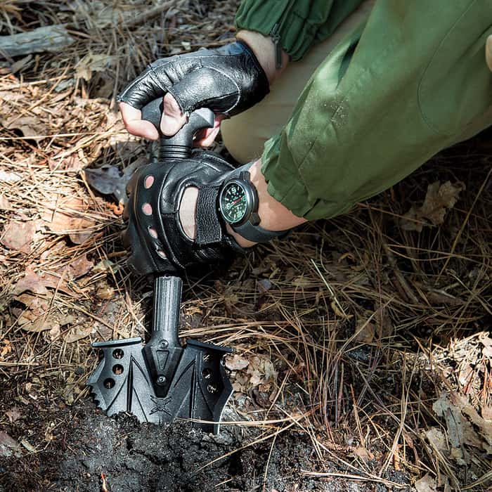 M48 Tactical Shovel Entrenchment Tool with Axe