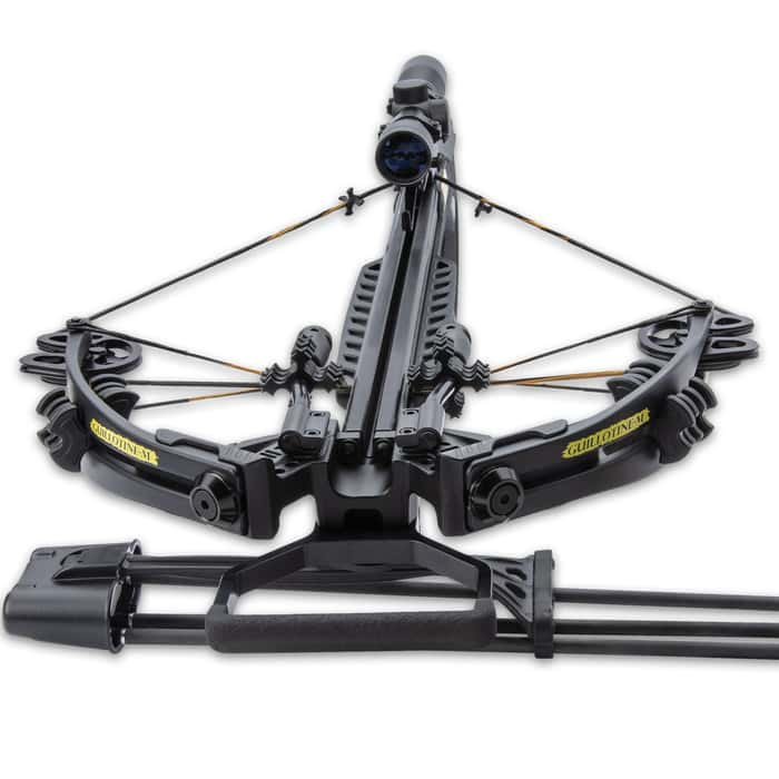 Avalanche Guillotine Crossbow Composite Stock, Fiberglass Limbs,