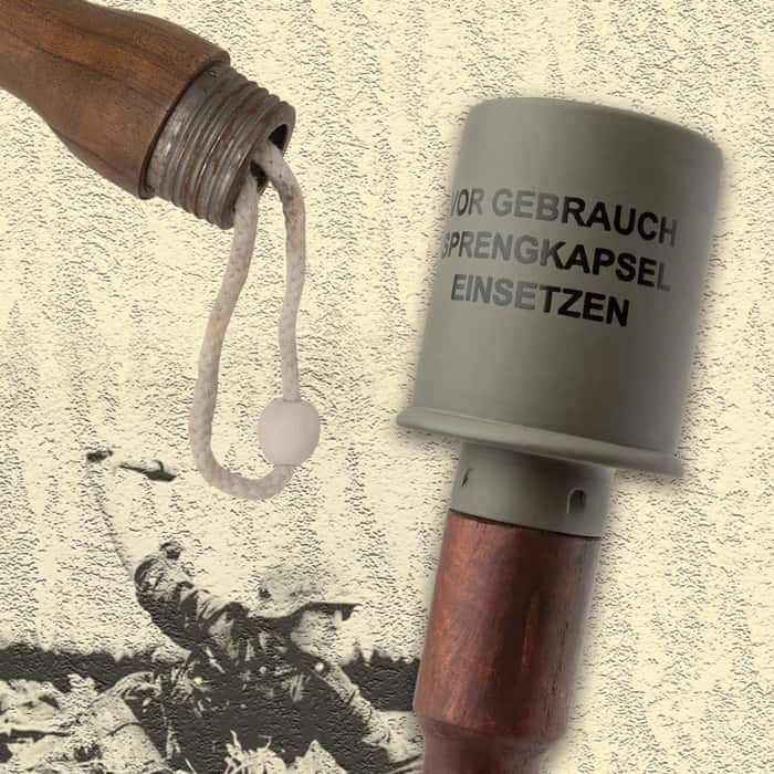 WWII-Era German Stick Grenade Replica