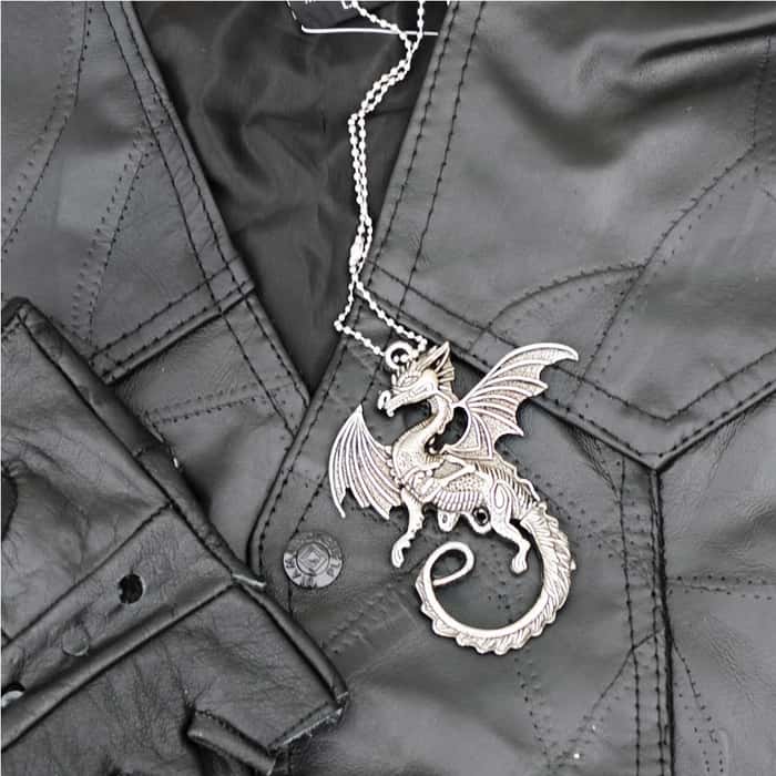 Coiled Dragon Necklace
