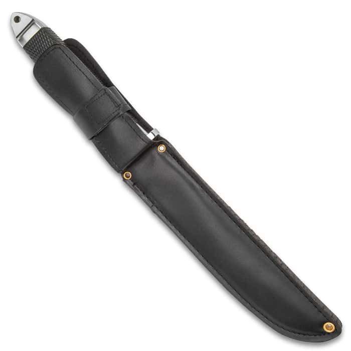 Military Rescue Tanto Knife And Sheath