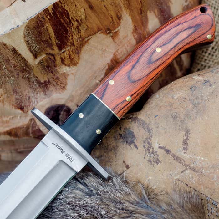 Ridge Runner Montana Toothpick Bowie Knife with Sheath