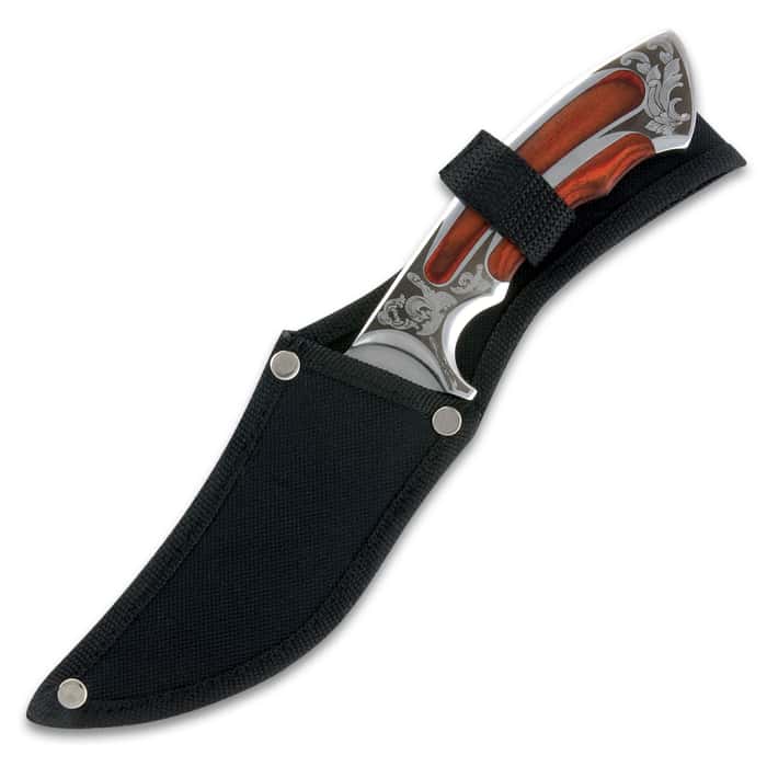 Ridge Runner Executive Wooden Fixed Blade Knife