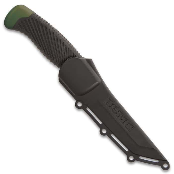 USMC Tactical Tanto Knife With Sheath 1065