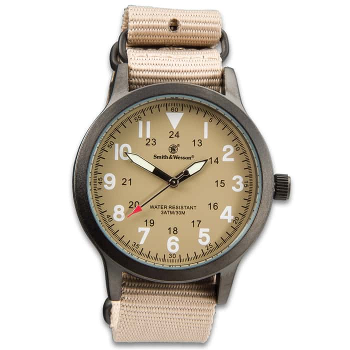 Smith & Wesson NATO Wristwatch Canvas Band