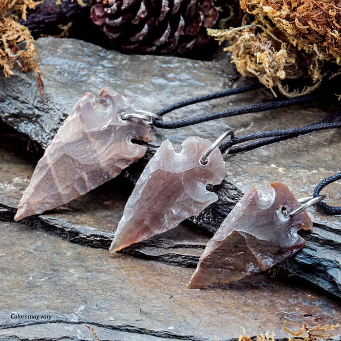 Handmade Arrowhead Necklaces 3Pack