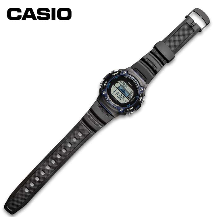 casio tough solar charging time