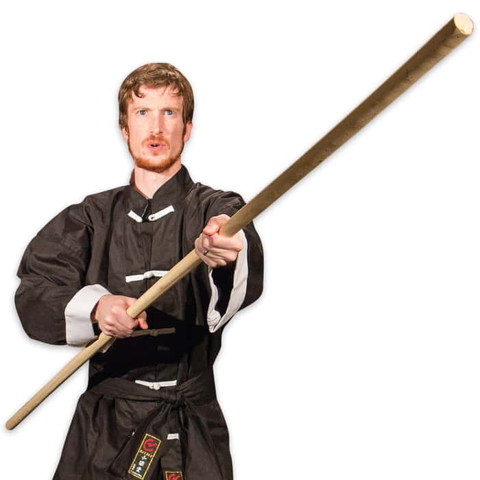 6' Wax Wood Self Defense / Training Staff