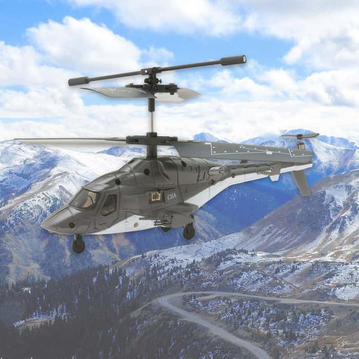 3 Channel Remote Controlled Mini RC Airwolf Helicopter