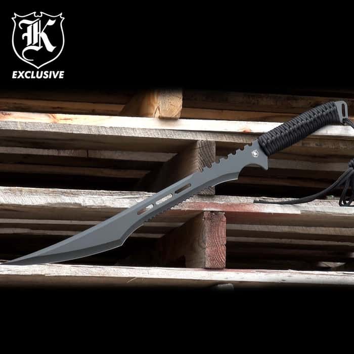 Secret Agent Tactical Ninja Sword with Shoulder Harness Scabbard