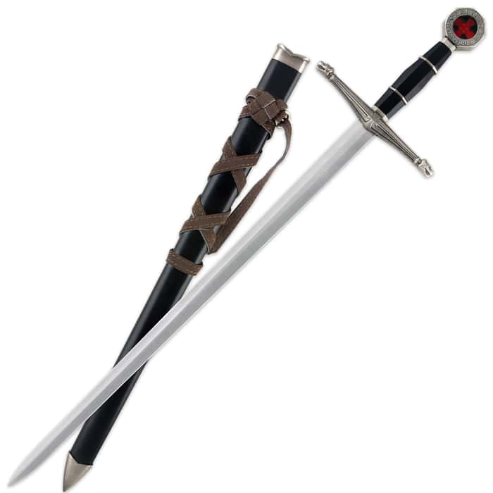 Tomahawk Black Prince Medieval Sword With Sheath