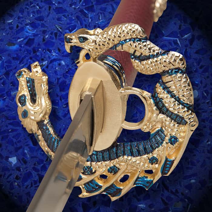 Oda Nobunaga Red Katana Sword