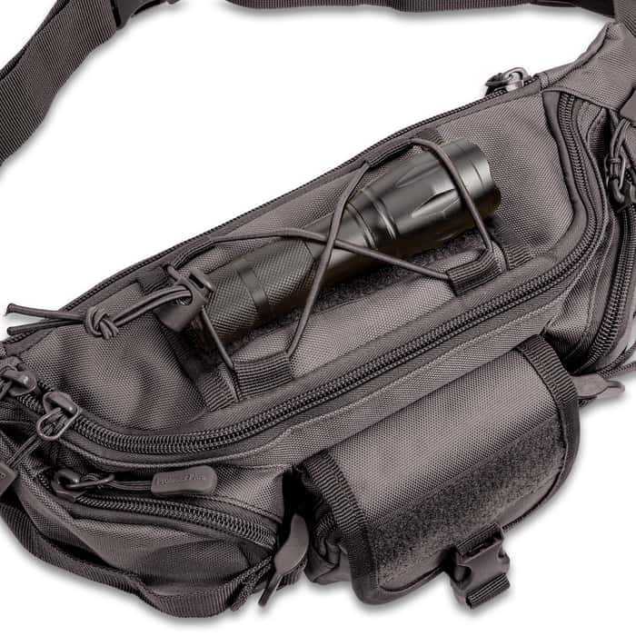 M48 Black Military Fanny Pack Heavy Duty