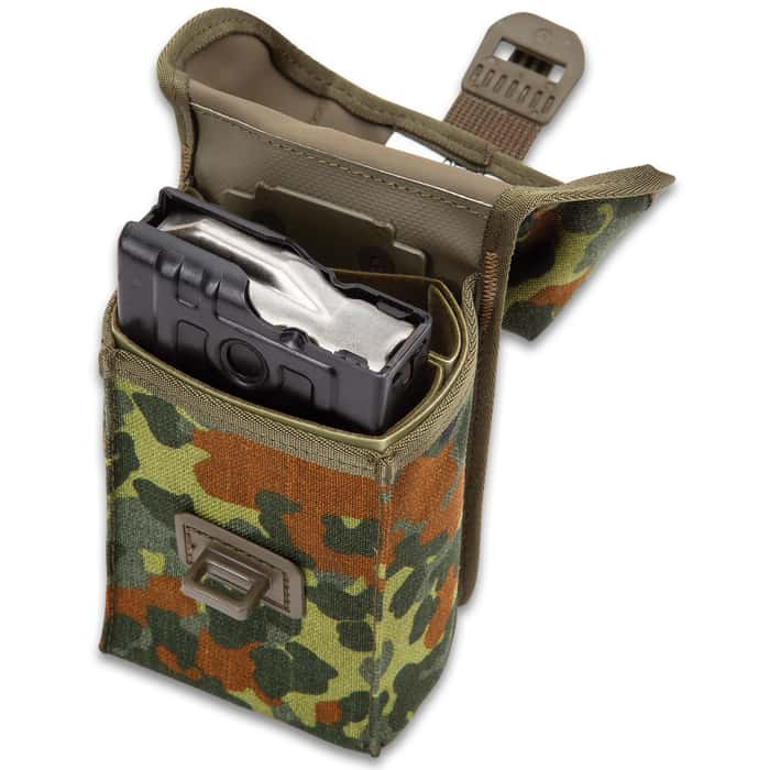 German Flecktarn Camo G3 Magazine Pouch 100