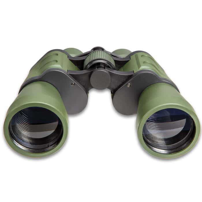 10X50 Wide Angle Binoculars With Case Metal