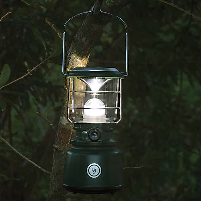 UST Heritage Green Camp Lantern 1,000 Lumens,