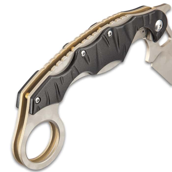 Black Legion Camouflage Folding Karambit