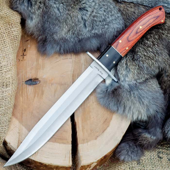 Ridge Runner Montana Toothpick Bowie Knife with Sheath