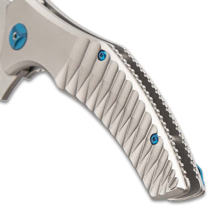 Mavrokniv Leviathan Pocket Knife D2 Steel Blade,