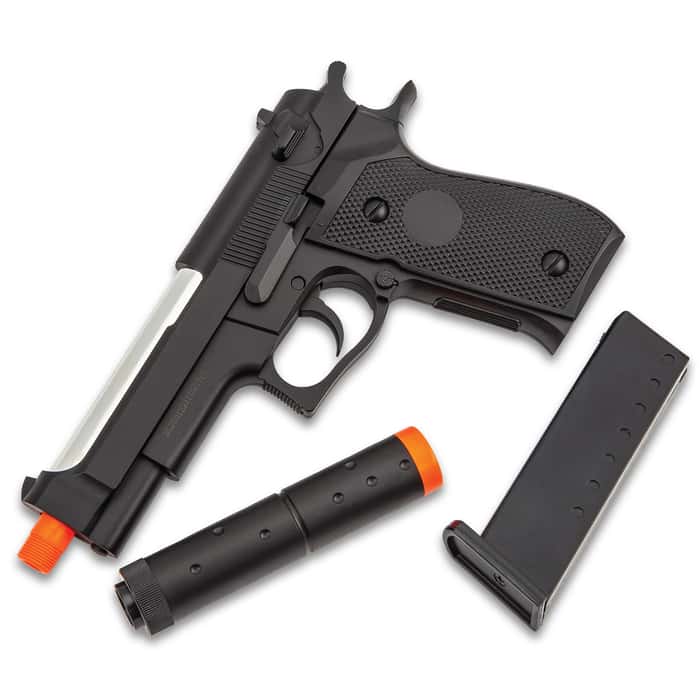 M22 Spring Air Pistol With Silencer Aluminum