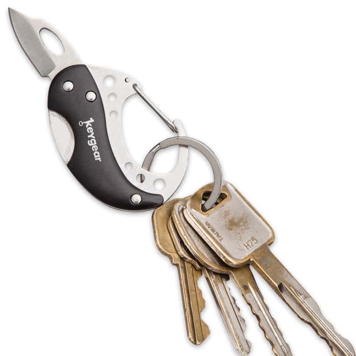 Key Gear Carabiner Knife 1.0 Black