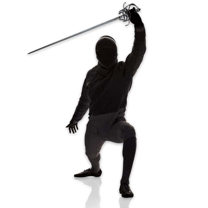High Middle Ages Silver Rapier Sword