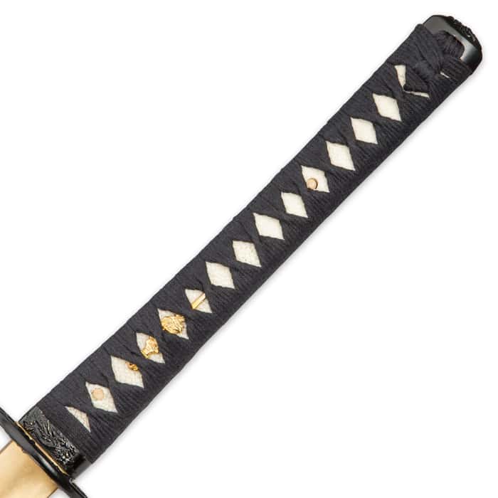 Musashi 1060 Carbon Steel Clay Tempered Katana Sword