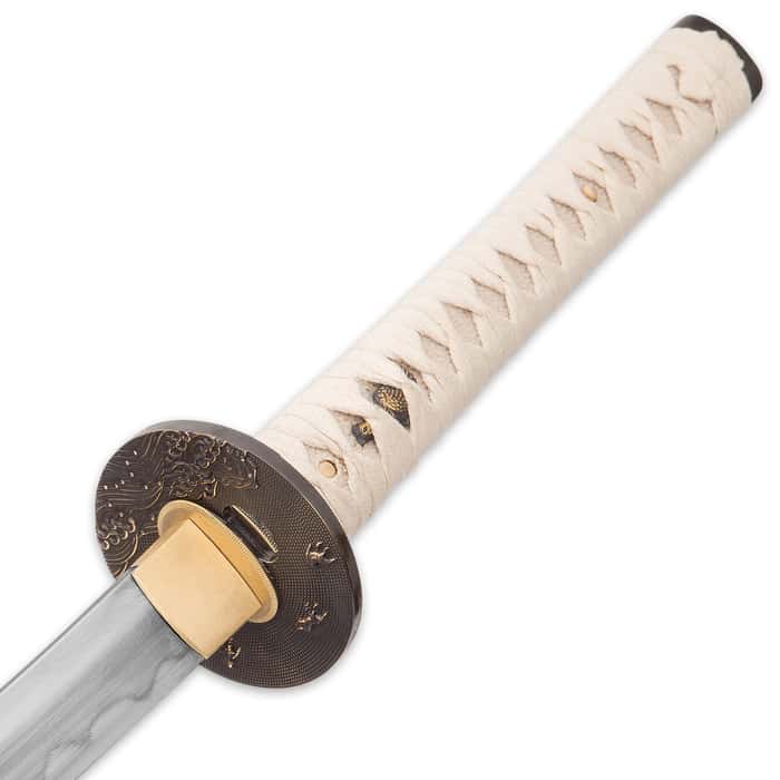 Sokojikara Falcon Katana Clay Tempered Folded Carbon Steel