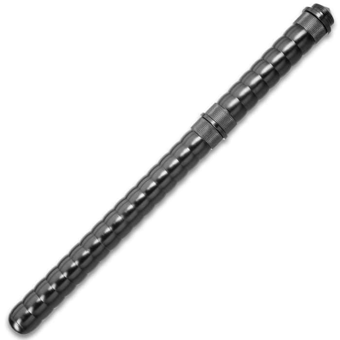 Twisted Tri Blade Baton Knife With Nylon