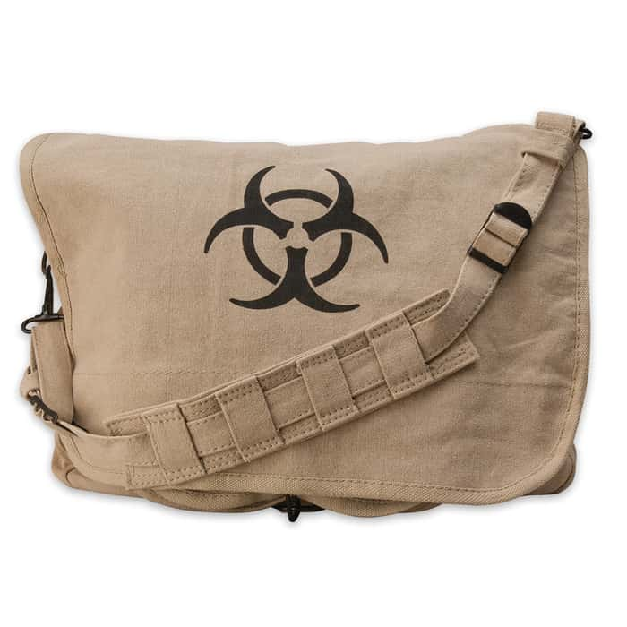 zombie messenger bag