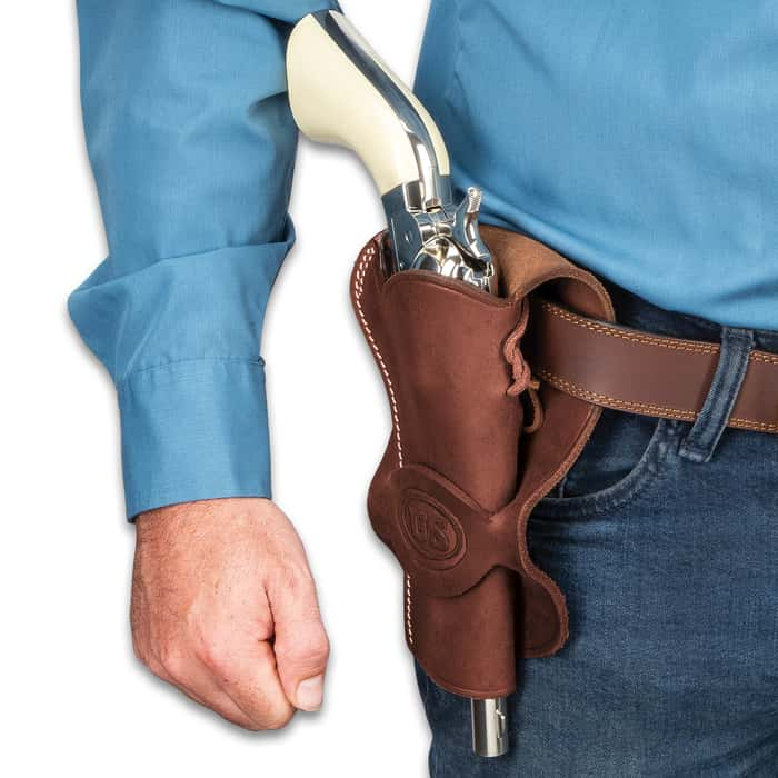 Us Cavalry Six Gun Revolver Holster Premium