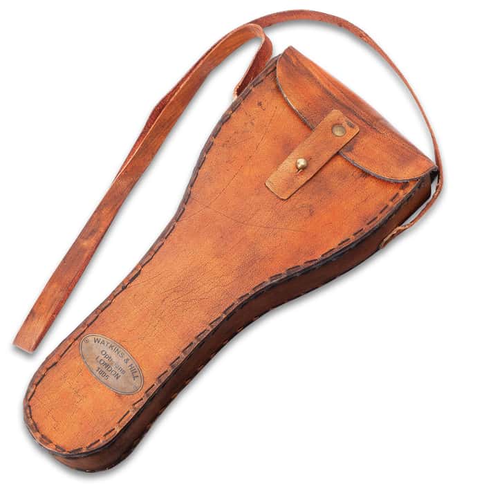 Antique Magnifying Glass With Leather Case High