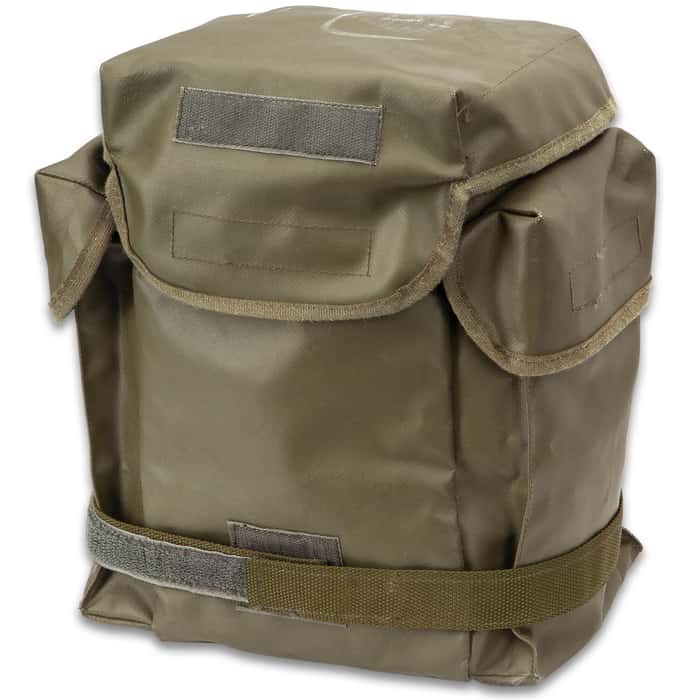 Polish Gas Mask MP5 With Filter And Transport Bag, Protective Eye Lens, Authentic Military Surplus
