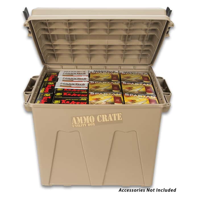 MTM Extra Tall Ammo Crate/Utility Box Polypropylene