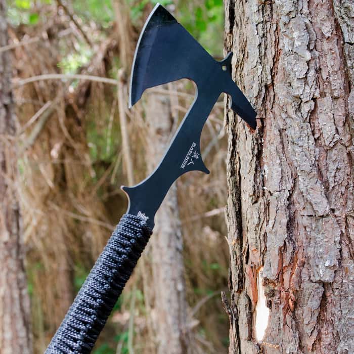 Black Ronin Tactical Tomahawk Axe And Sheath
