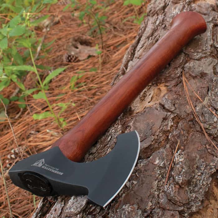 Bushmaster Survival Axe With Sheath 1055 High