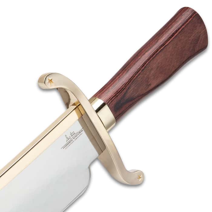 Gil Hibben Old West Bowie Knife Bloodwood
