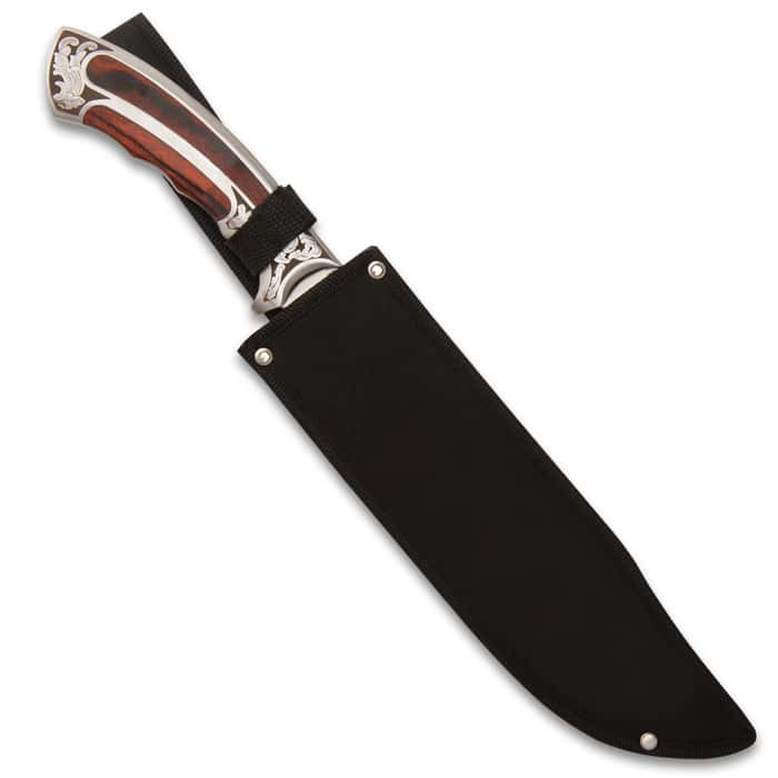 Ridge Runner Ambassador Bowie Knife with Sheath
