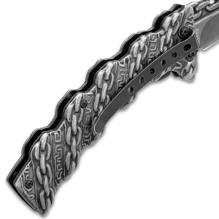 Havoc Chain Link Assisted Opening Pocket Knife