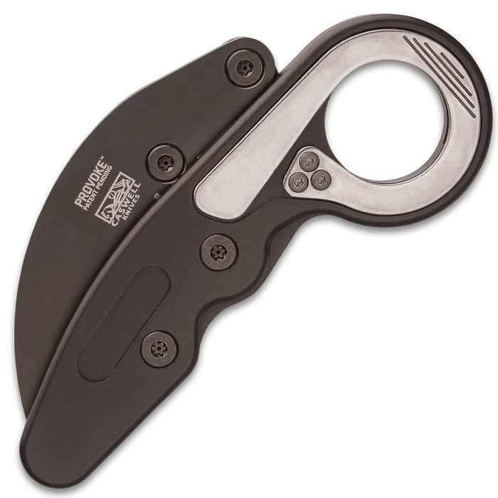 CRKT Provoke Folding Karambit Knife D2 Steel