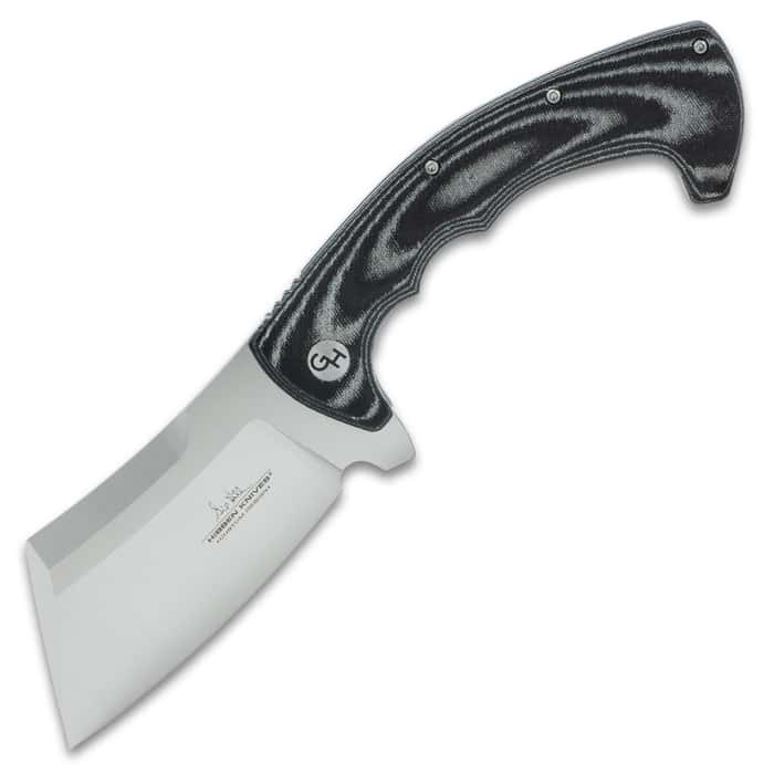 Gil Hibben Folding Cleaver Knife 7Cr17 Stainless