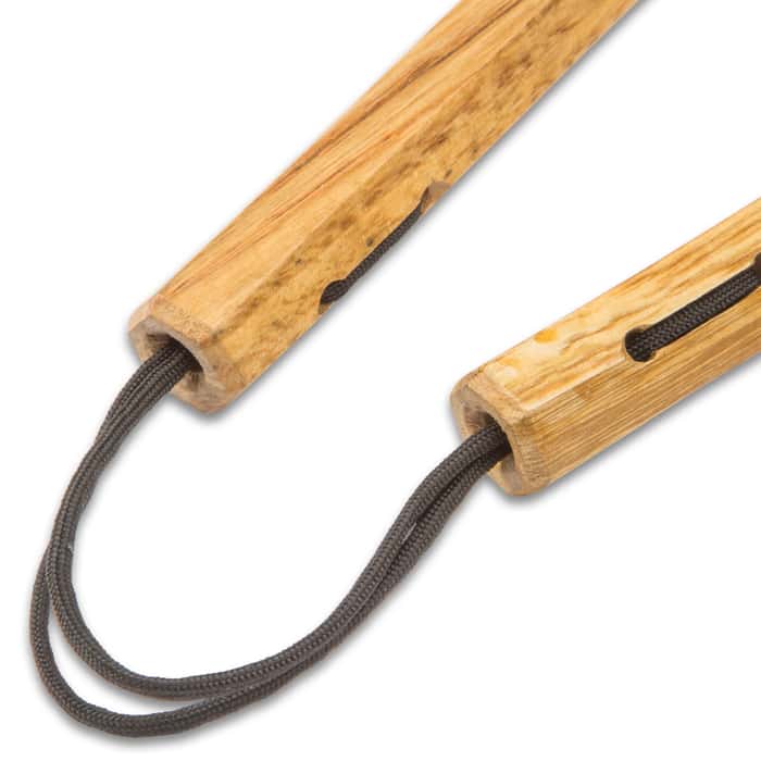 Brown Wooden Nunchaku Solid Wooden Construction, Sturdy
