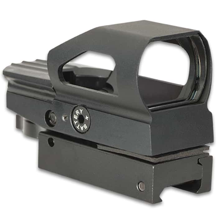 Full Sized Reflex Sight 1X34MM, Aluminum Body,