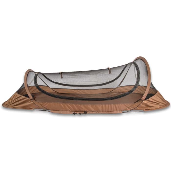 Intense PopUp Bivy Tent with Backpack & Mosquito Netting